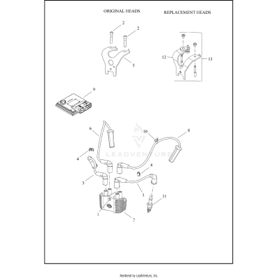 ELECTRONIC CONTROL MODULE (ECM) AND COIL
