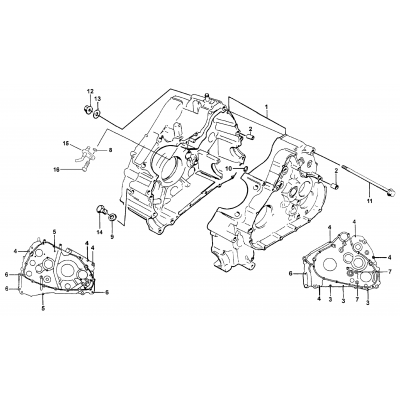 CRANKCASE ASSEMBLY