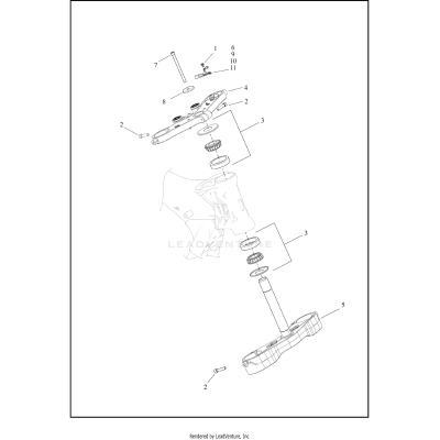 FORK BRACKETS, FRONT