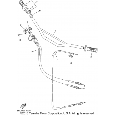 Steering Handle Cable