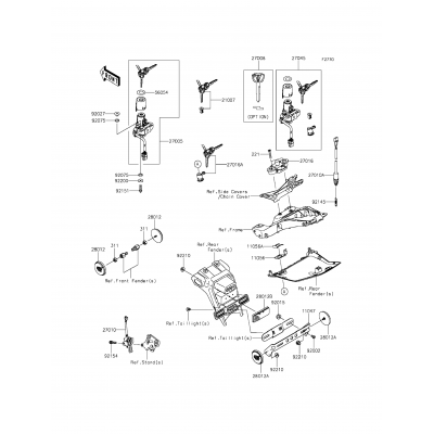 Ignition Switch/Locks/Reflectors