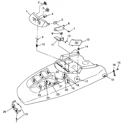 Hood/Headlight Xlt Classic