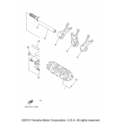 Shift Cam Fork