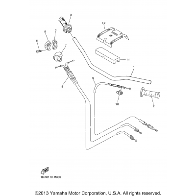 Steering Handle Cable