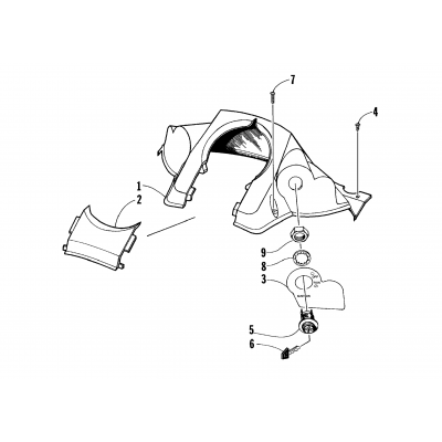 CONSOLE AND SWITCH ASSEMBLY