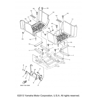 Stand Footrest