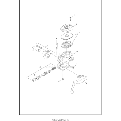 BRAKE CONTROL, FRONT