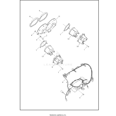 INSTRUMENTS - FLHT, FLHTK, FLHX AND FLHXS