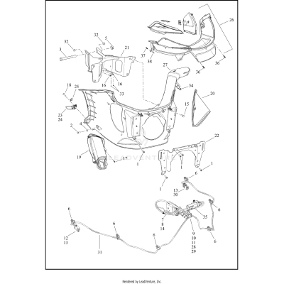 FAIRING, INNER - FXRST