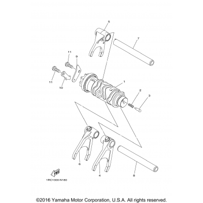 Shift Cam Fork