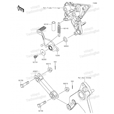 Brake Pedal/Torque Link