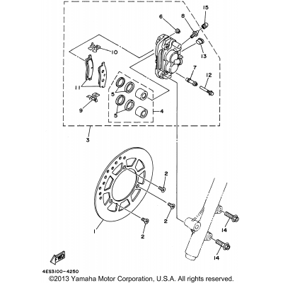 Front Brake Caliper