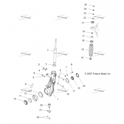 Suspension, Front Strut