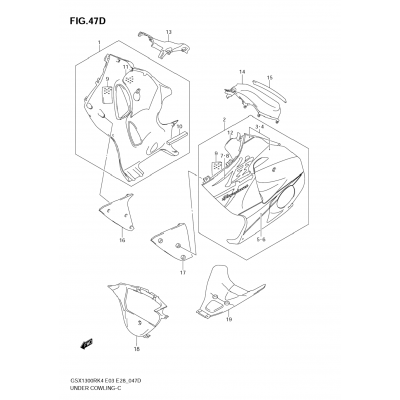 UNDER COWLING (GSX1300RK6)