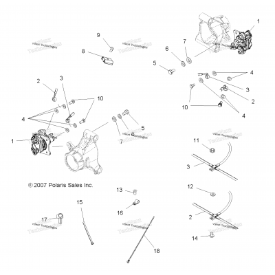 Brakes, Rear Brake Lines