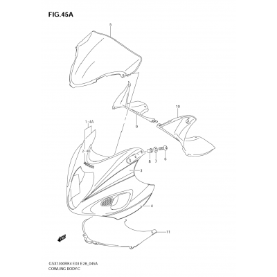 COWLING BODY (MODEL K5)