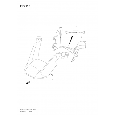 HANDLE COVER (AN650A L1 E28)