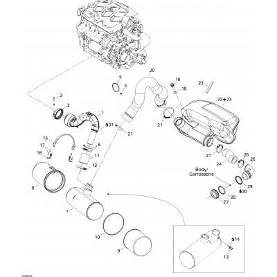 Exhaust System 1503 BVIC