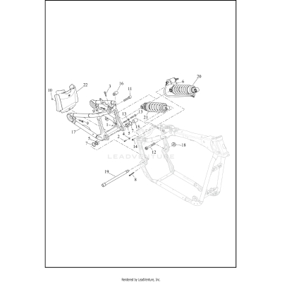 FORK, REAR AND SHOCK ABSORBERS