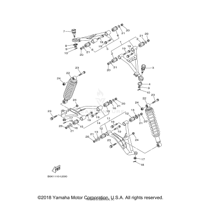 FRONT SUSPENSION WHEEL