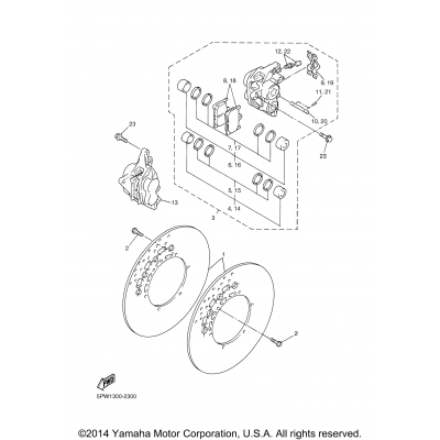 Front Brake Caliper