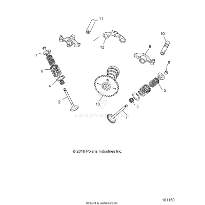 ENGINE, VALVE TIMING MECHANISM - A17HAA15N7 [101150]