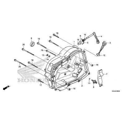 RIGHT CRANKCASE COVER