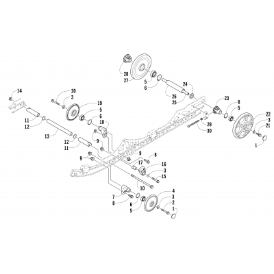 IDLER WHEEL ASSEMBLY