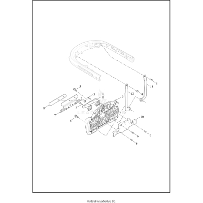 LICENSE PLATE BRACKET