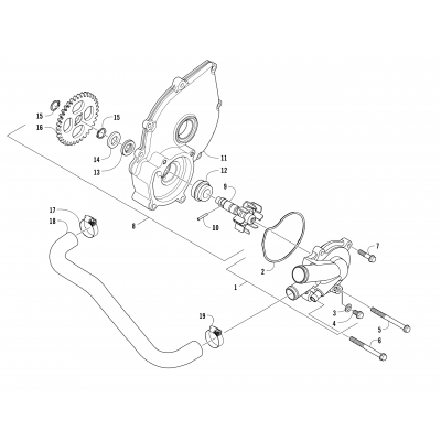 WATER PUMP ASSEMBLY