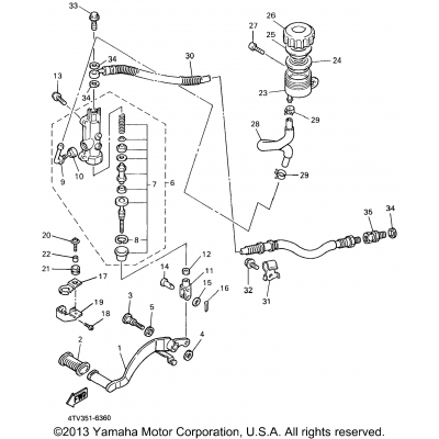 Rear Master Cylinder