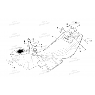 GAS TANK ASSEMBLY