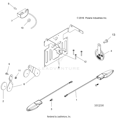 ELECTRICAL, TURN SIGNALS, HORN and LICENSE PLATE LIGHT - A17SES57C1/C2/C7/CL/E1/E2/E7/EL/SET57C1/C2/