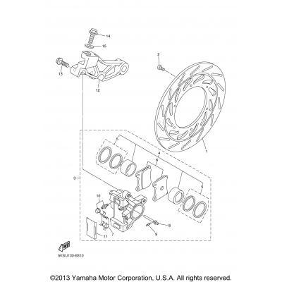 Rear Brake Caliper