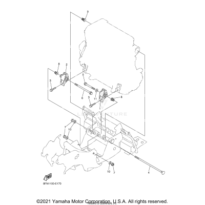 ENGINE BRACKET