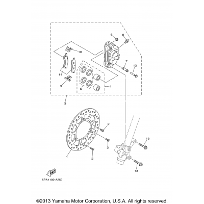 Front Brake Caliper