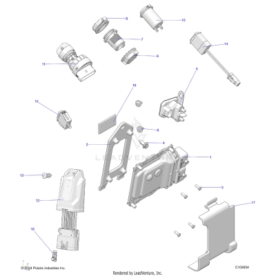 ELECTRICAL, SWITCHES, SENSORS and ECM - A25SKE57C1/CK/E1/EK (C102654)