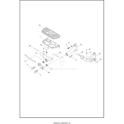 FOOTBOARDS, PASSENGER