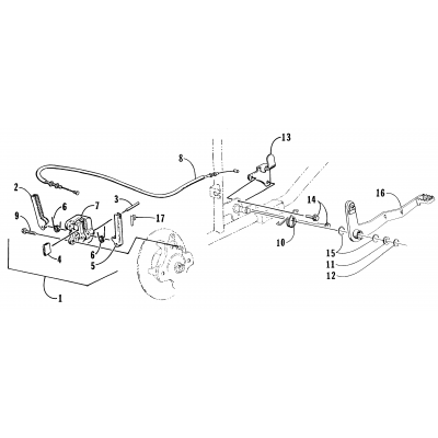 MECHANICAL BRAKE ASSEMBLY