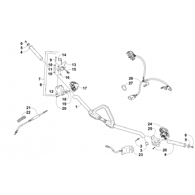 HANDLEBAR AND CONTROLS