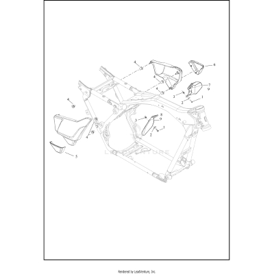 SIDE COVERS AND AIR DEFLECTORS