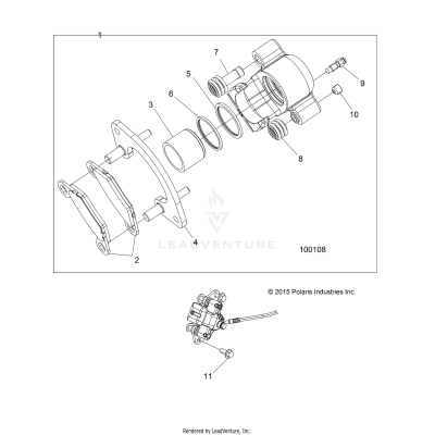 BRAKES, FRONT CALIPER - A19SXN85A8 [100108]