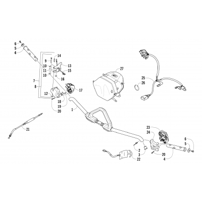 HANDLEBAR AND CONTROLS