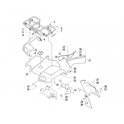 FRONT BODY PANEL ASSEMBLY