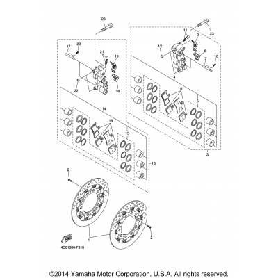 Front Brake Caliper