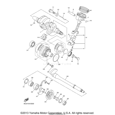CRANKSHAFT PISTON