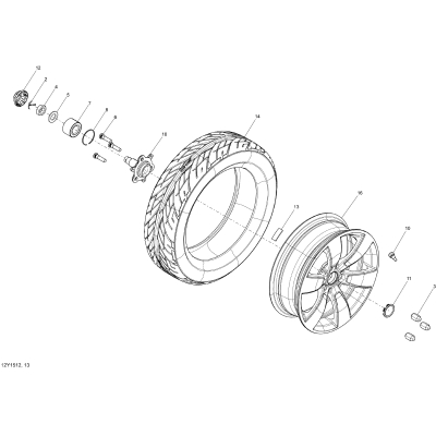 07- Drive System, Front _12Y1512