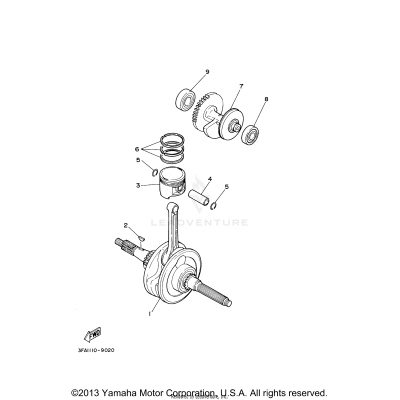 CRANKSHAFT PISTON