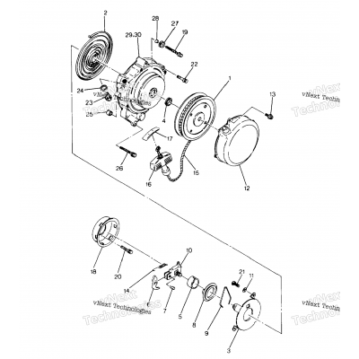 Recoil Starter Assembly