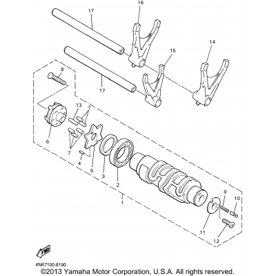 Shift Cam Fork